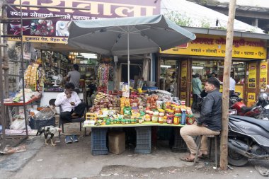 Hindistan 'daki yerel Hintli insanlar.