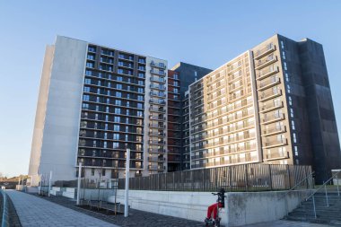 Granary Quay Apartments at Clydeside development clipart