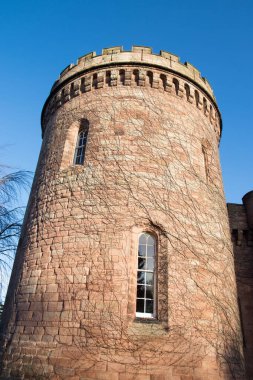 Cockpen, Midlothian, İskoçya 'daki Dalhousie Kalesi Davul Kulesi Oteli