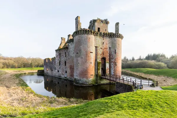 Caerlaverock Şatosu, Dumfries, İngiltere