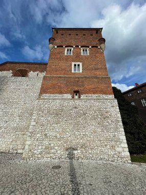 Krakow 'daki Wawel Hill' deki binalardan biri..