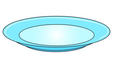 tabak vektör resimleme üst görünüm resimleri