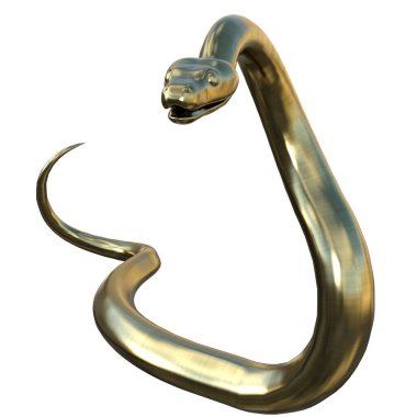 3D çizim, illüstrasyon, yılan altını