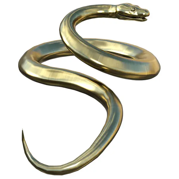 3D çizim, illüstrasyon, yılan altını