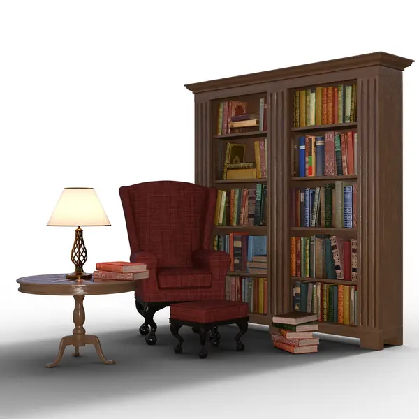 3D görüntüleme, illüstrasyon, okuma dekorları