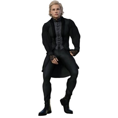 3 boyutlu tasvir, illüstrasyon, fantezi, erkek vampir