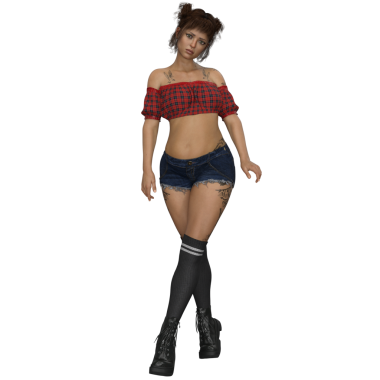 3 boyutlu çizim, illüstrasyon, genç hamile kadın