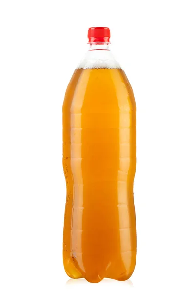 Stor Flaska Isolerad Vit Bakgrund Filen Innehåller Klippväg — Stockfoto