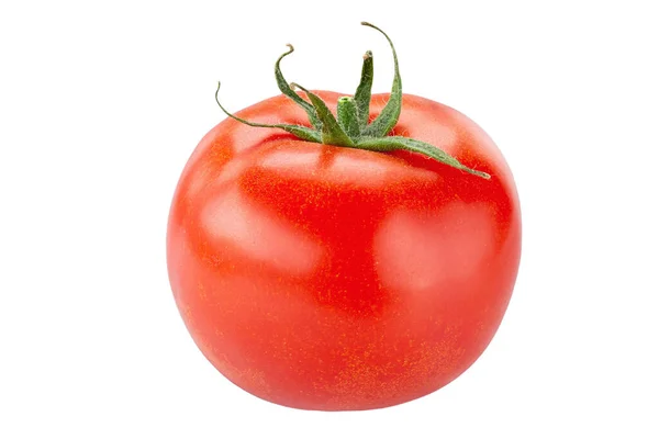 Świeże Pomidory Izolowane Białym Tle Plik Zawiera Ścieżkę Wycinania — Zdjęcie stockowe