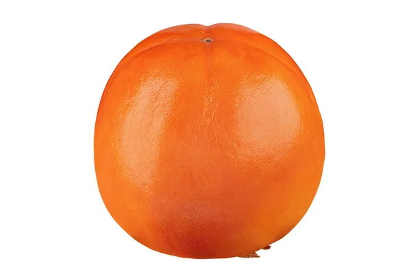 Persimmon Frukt Isolerad Vit Bakgrund Filen Innehåller Klippväg — Stockfoto