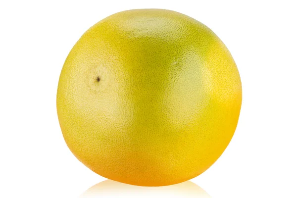 Целый Лимон Источник Витамина Изолированный Белом Фоне Файл Содержит Путь — стоковое фото