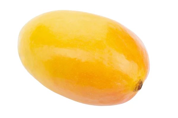 Owoce Mango Izolowane Białym Tle Zdrowe Jedzenie Plik Zawiera Ścieżkę — Zdjęcie stockowe