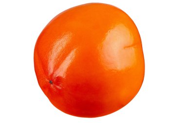 Beyaz arka planda izole edilmiş lezzetli hurma. Dosya kırpma yolu içeriyor. Tam alan derinliği.