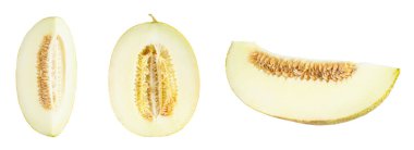 Toplanan karpuz beyaz arkaplanda izole edilmiş. Dosya kırpma yolu içeriyor. Tam alan derinliği. Yiyecek konsepti.