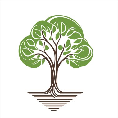 Bir tilki yüzünün vektör illüstrasyonu