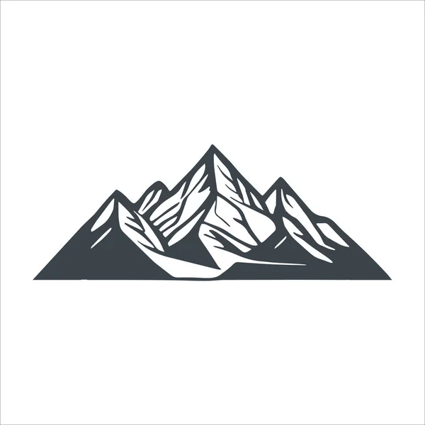 Modèle Logo Vectoriel Icône Montagnes Vecteur En Vente