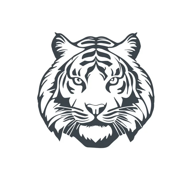Illustration Conception Modèle Vectoriel Logo Tigre Graphismes Vectoriels