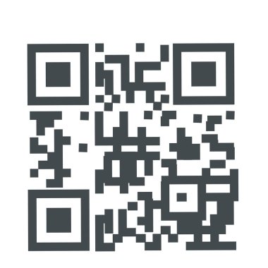 qr kod simgesi vektör çizimi