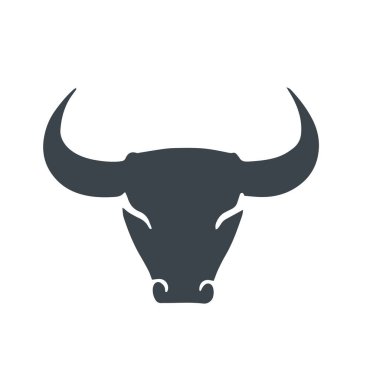 Bull simgesi logo tasarımı