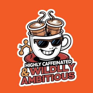 Yüksek Kafeinli & Hırslı Yapıştırıcı