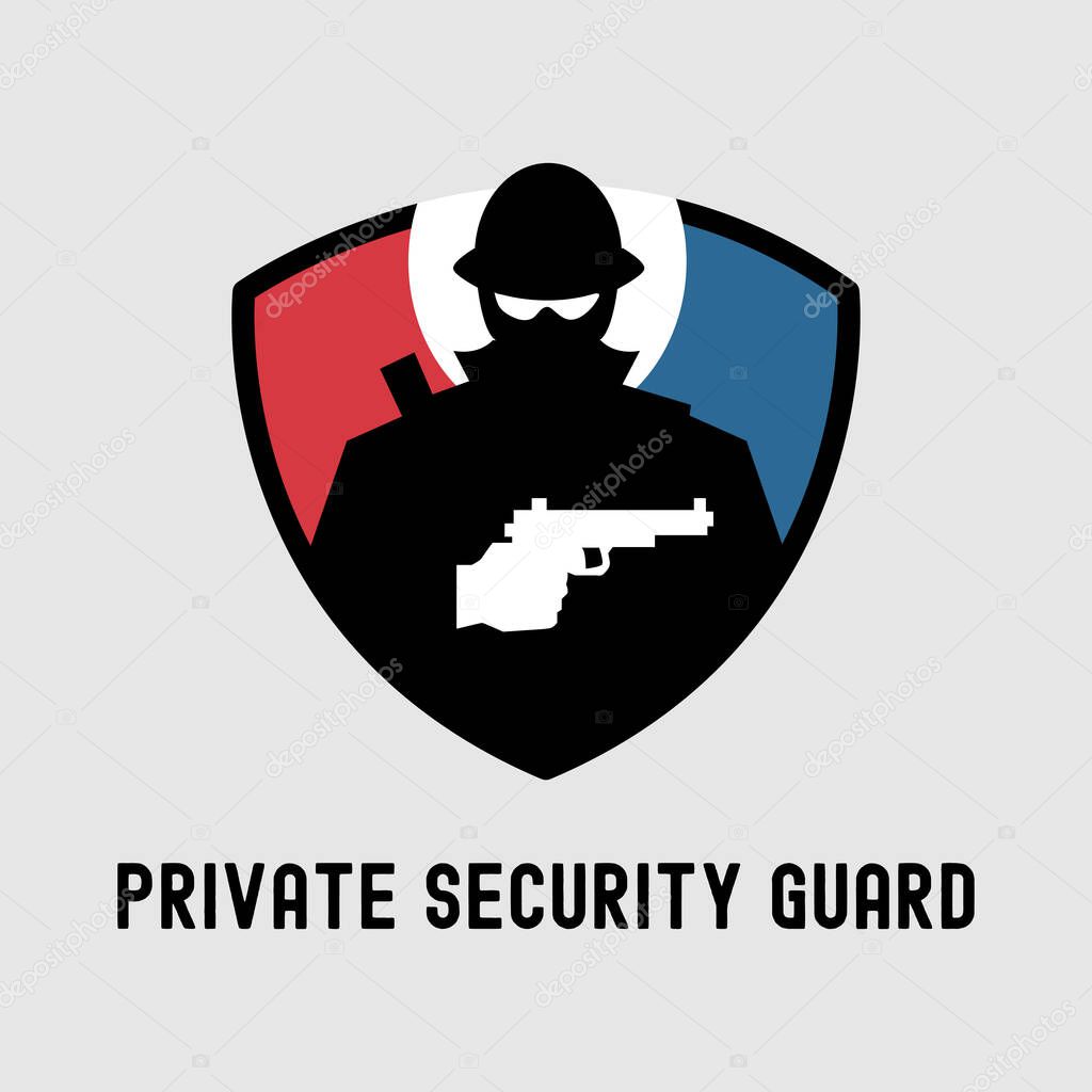 Private Security Guard Logo
