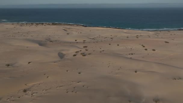 Vue Sur Ciel Des Dunes Fuerteventura — Video