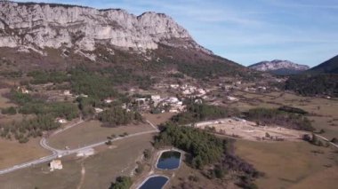 Seranon ovasının havadan görünüşü