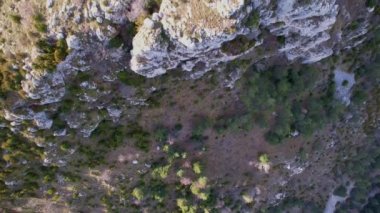 Castellaras de Thorenc platform seen from the sky