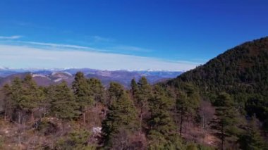 Regional Natural Park of the Prealps of Azur from sky