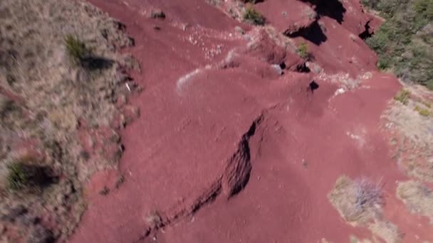 Cians Gorge Mercantour Park Gefilmd Vanaf Een Drone — Stockvideo