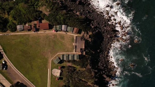 Insel Kitts Von Einer Drohne Aus Gesehen — Stockfoto