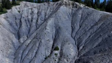 Mercantour dağlarındaki jeolojik bir fenomenin en üst görüntüsü