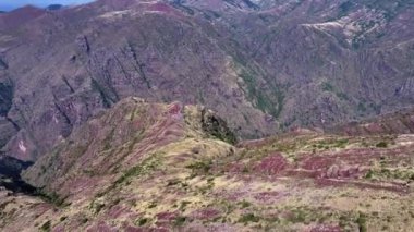 Fransa 'daki Cian Vadisi panoramik manzara