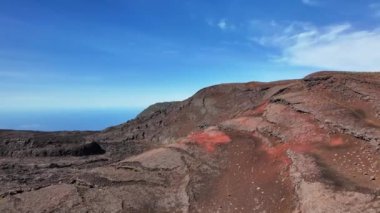 Piton Chisny Reunion Adası insansız hava aracı görüntüsü