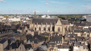Saint-Pierre de Vannes Katedrali 'nin panoramik görüntüsü