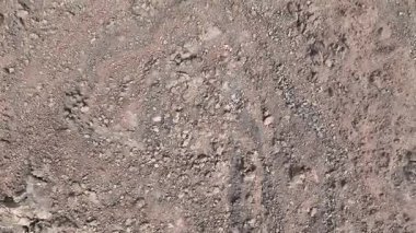 Bazalt 'ın Tenerife' nin etrafındaki kayaların insansız hava aracı videosu