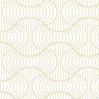 geometrik çember çizgisi olan soyut ve pürüzsüz desen