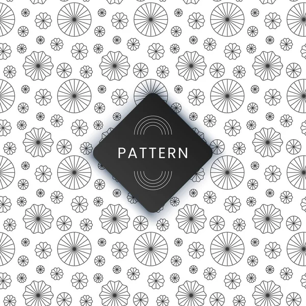 Geometric Seamless Pattern Circle Polka Dots — Stock Vector