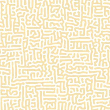 Tek renkli organik soyut çizgiler oluşturma şablonu arka planı