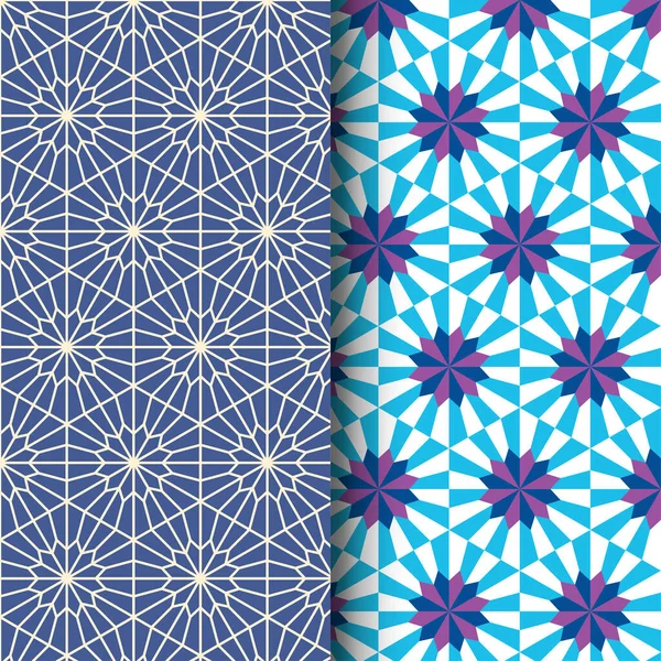 伊斯兰几何图案矢量设计的摩洛哥主题 — 图库矢量图片