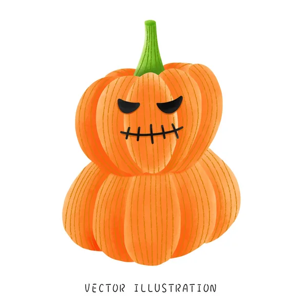 Γιορτάστε Halloween Αυτό Αξιολάτρευτο Ακουαρέλα Style Ζωγραφική Που Χαρακτηρίζει Δύο — Φωτογραφία Αρχείου