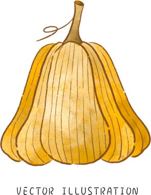 Renkli Sonbahar Kutlaması: Cadılar Bayramı Cadılar Bayramı Cadılar Bayramı için suluboya stili Balkabağı, Hile veya Tedavi Neşeli Ruhunu Yakalama