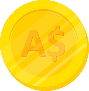 Sikke Simgesi vektör illüstrasyonu