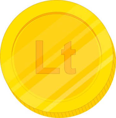 Düz dizaynda para birimi vektörü