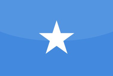 Somali bayrağı çekildi, Somalili şilin el çizildi