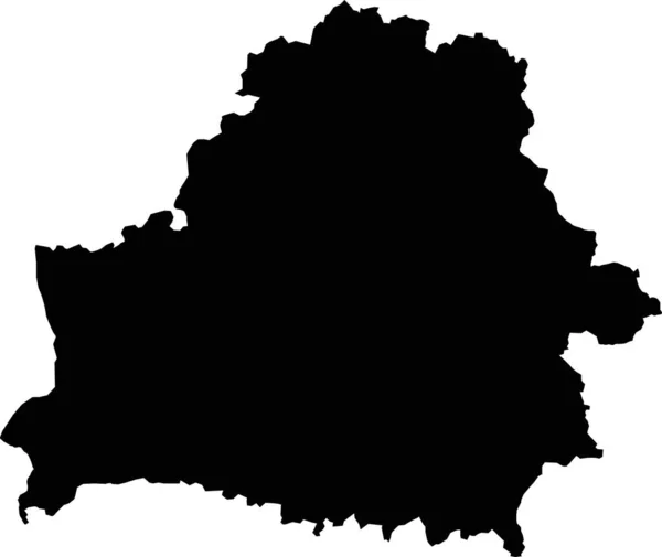 Vitryssland Karta Vektor Karta Handritad Minimalism Stil — Stock vektor