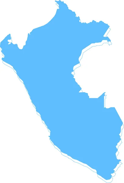 Mapa Iranu Prosta Graficzna Mapa Geograficzna Mapą Geograficzną — Wektor stockowy