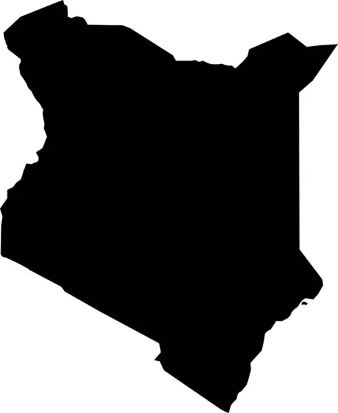 Carte Noire Uganda — Image vectorielle
