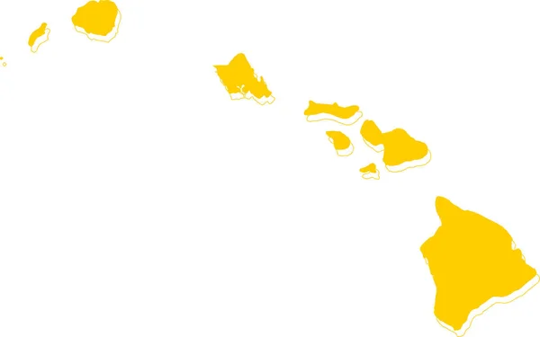 Peta Selandia Baru - Stok Vektor