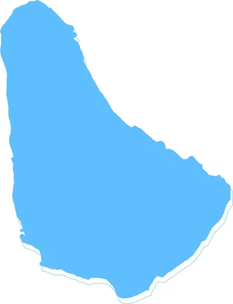 Peta Akurat Siprus - Stok Vektor